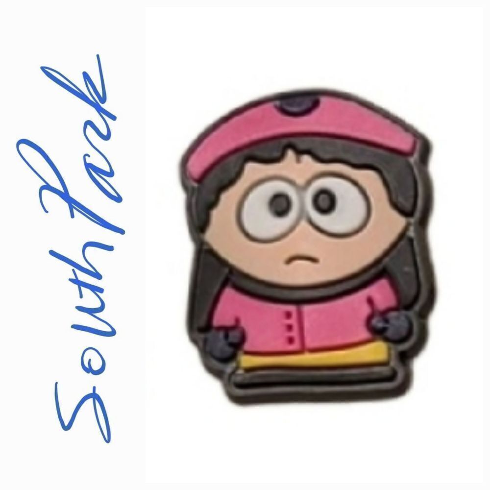 6/$20 Croc Charm * Wendy Testaburger South Park * Shoe Jewelry Comedy Central